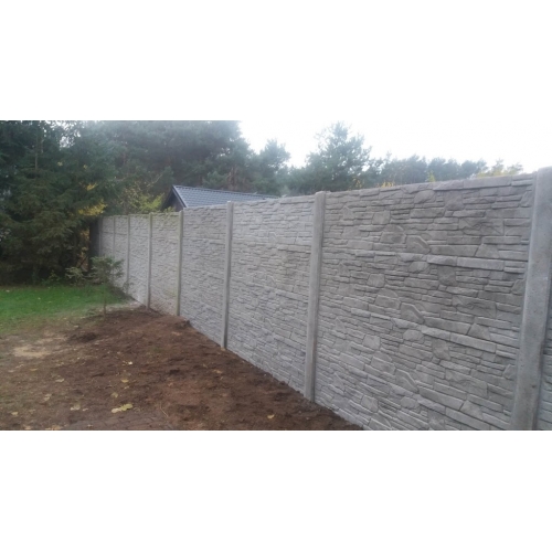 Ogrodzenia betonowe model skałka 2m wys. 